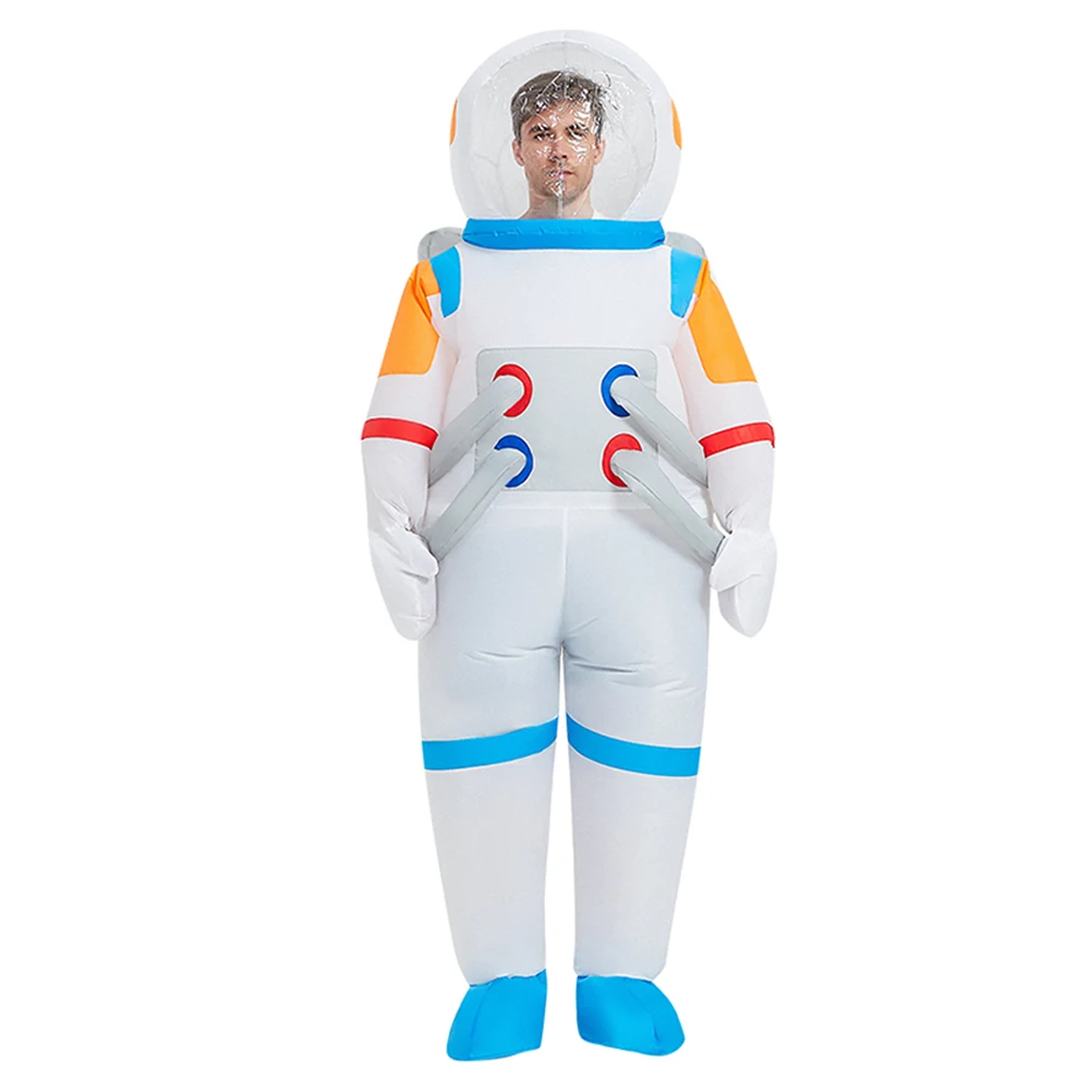 Astronaut Inflatable Cosplay Costume Outfits Halloween Carnival Party Disguise RolePlay Suit For Female Male Adult