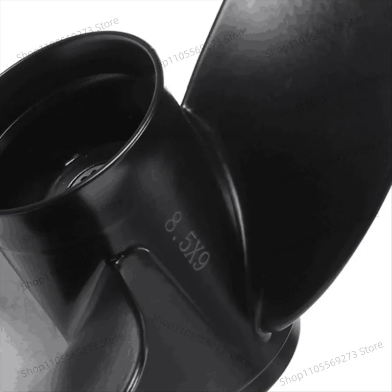 3 Blades Aluminum Outboard Propeller 8.5x9 12 Spline Fit for Tohatsu Nissan Mercury 8 9.8HP Boat Engine