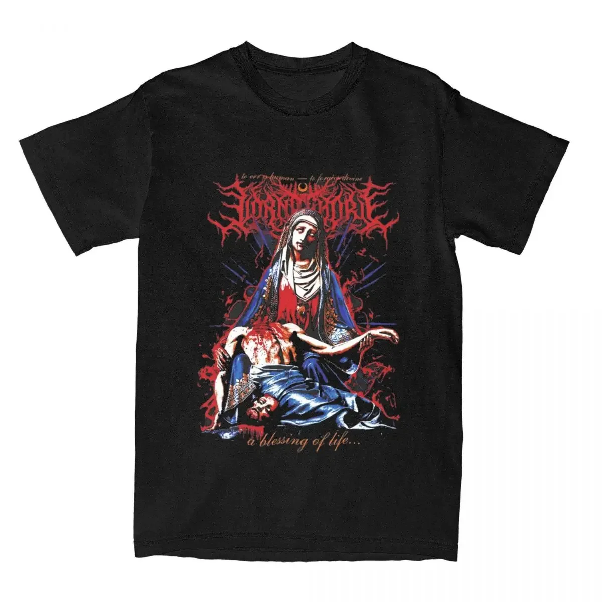 Men Women Lorna Shore Heavy Metal Music Band T-Shirts Stuff Funny 100% Cotton T Shirts Tee Clothes New Arrival