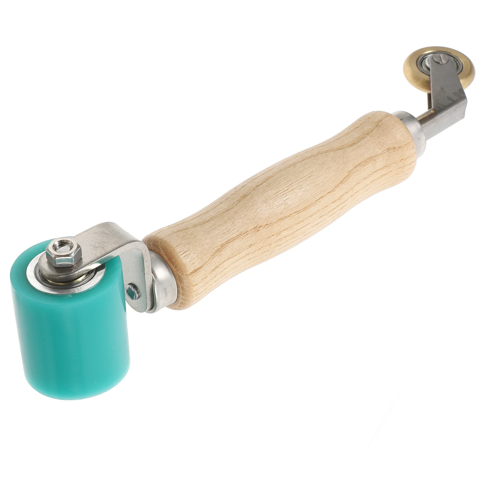 

Dual Head Silicone Seam Roller For Wallpaper Pvc Epdm Roofing Installation Smoothing Tool Lightweight Wall Paint Roller