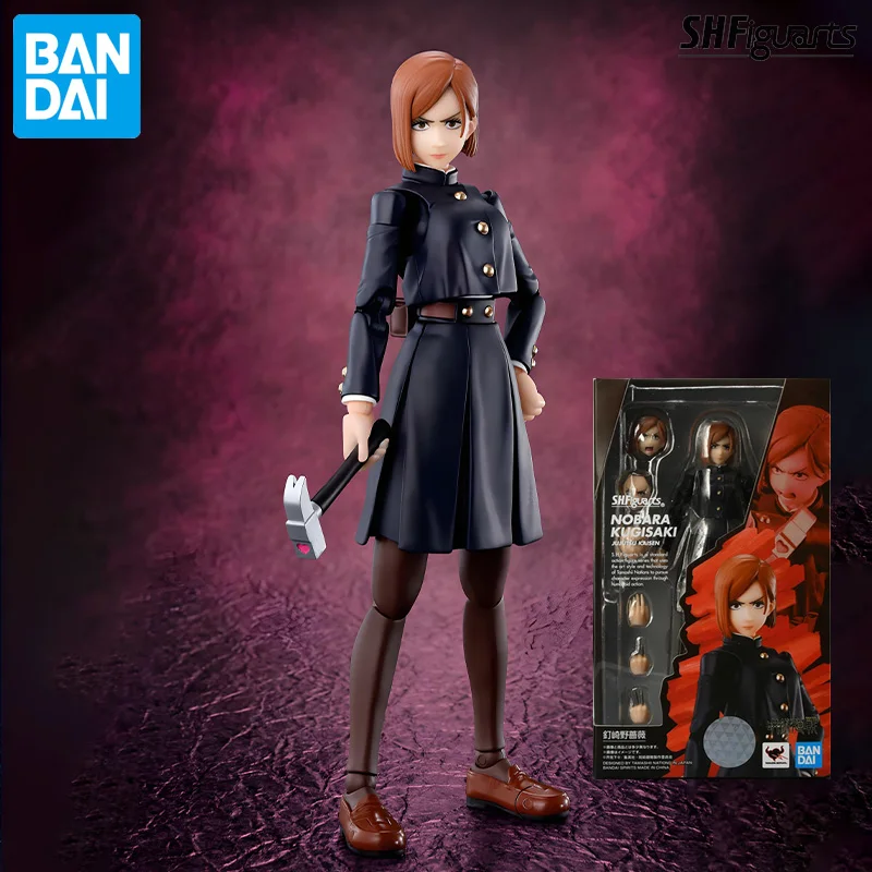 

BANDAI Original S.H.Figuarts Series Nobara Kugisaki Anime Action Figure Assembly Decoration Ornament ModelToys Collectible Model