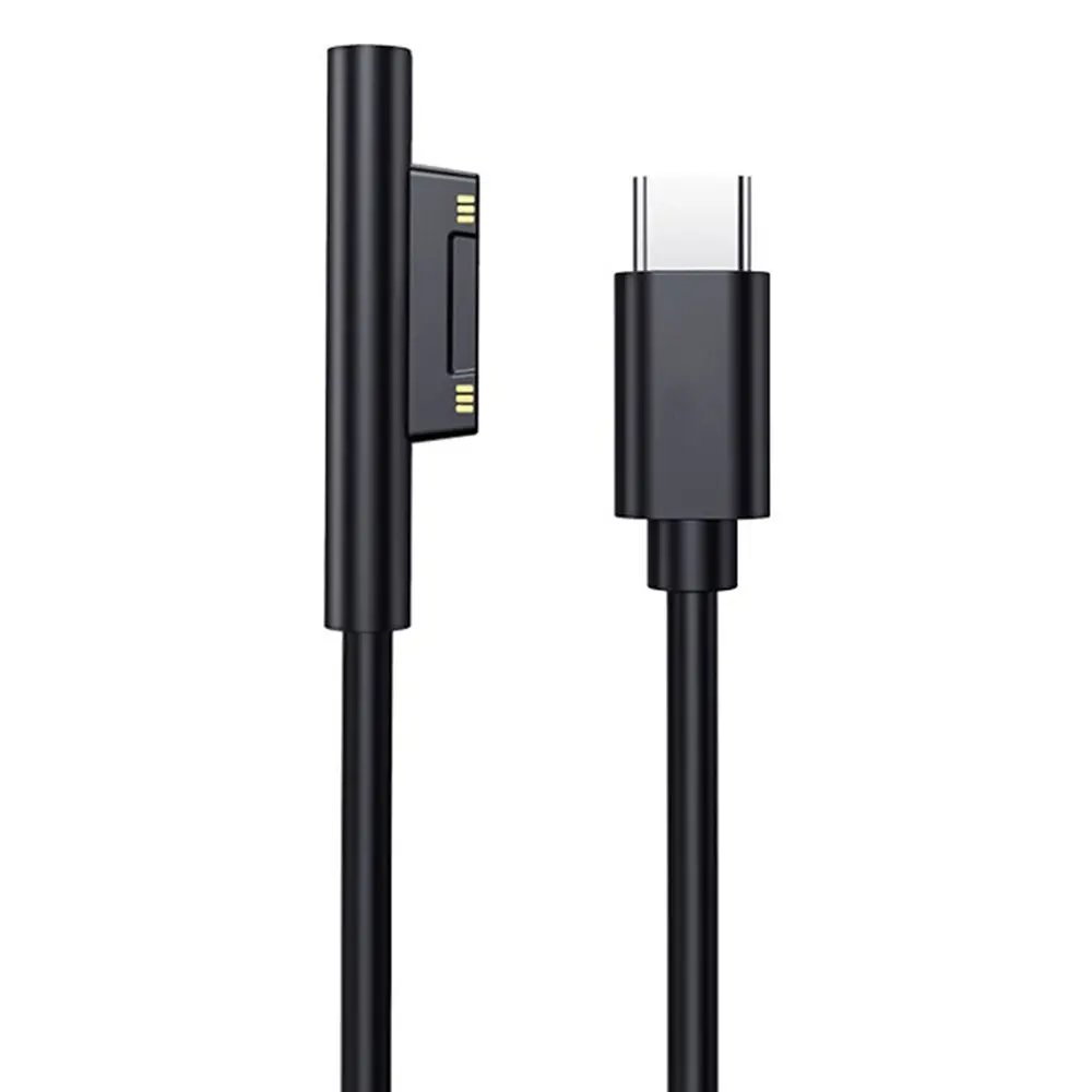 Tablet Laptop Power Supply PD Fast Charging Cable Charger Adapter USB Type C For Microsoft Surface Pro 7/6/5/4/3 Book/Book 2