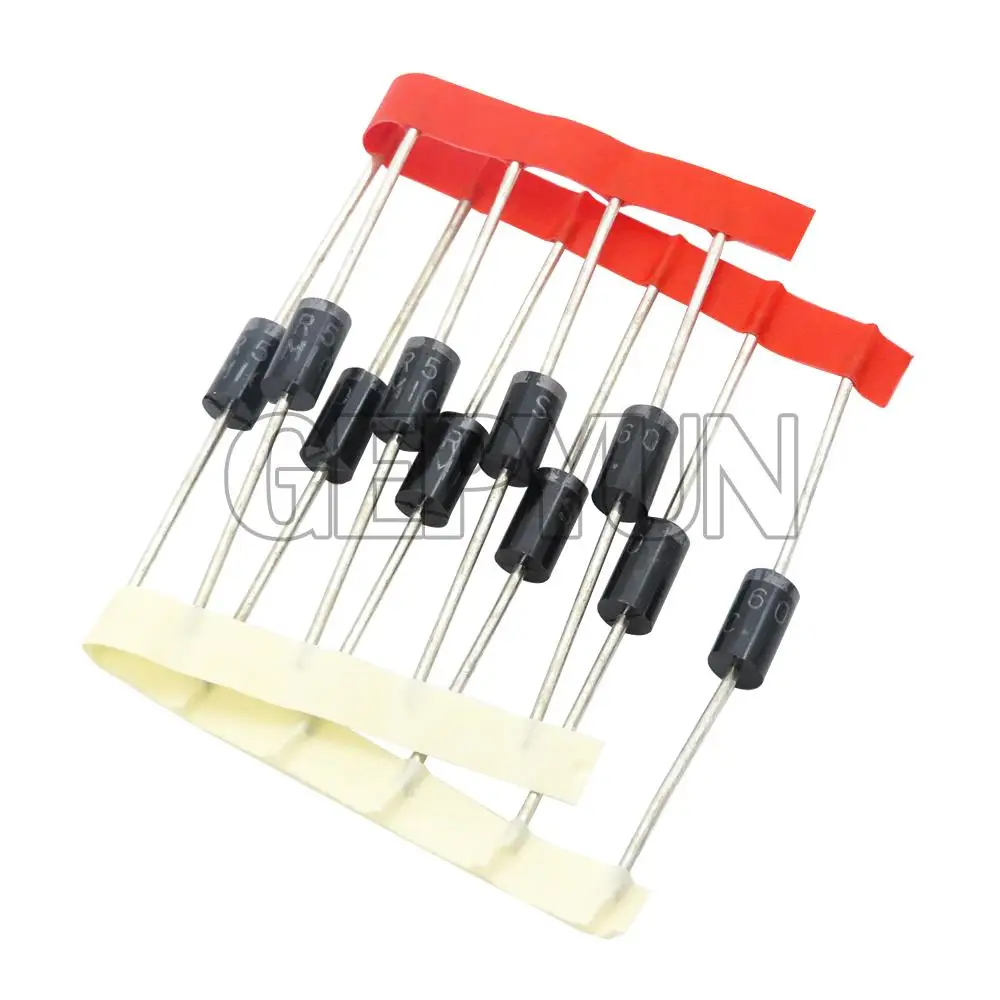 20PCS Schottky Rectifier Diode SR560 SR1100 SR2100 SR260 SR3100 SR3200 SR360 SR5100 SR5150 SR5200 SR540 UF4007 UF5402 UF5408