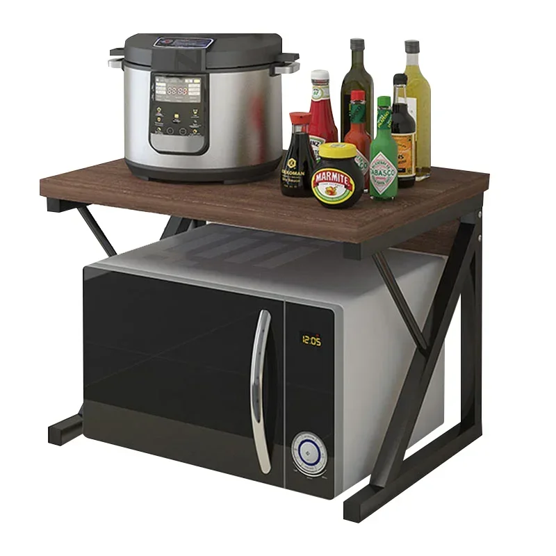 Rack de armazenamento de cozinha, rack de temperos de bancada,