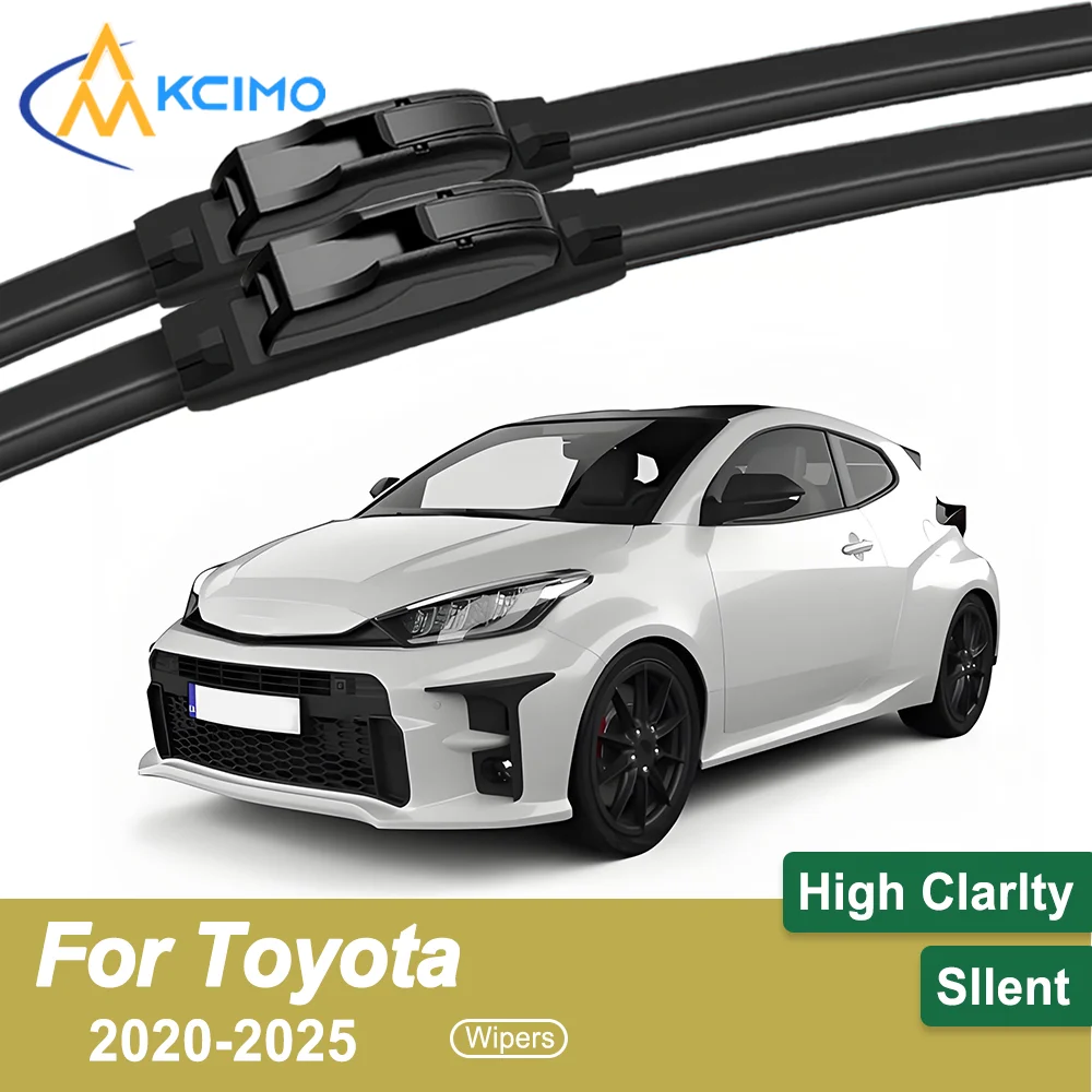 

2-Pack Superior Wiper Blades for Toyota GR Yaris XP210 2020-2025 All-Season Durable Quiet Wiping Uninterrupted Visibility