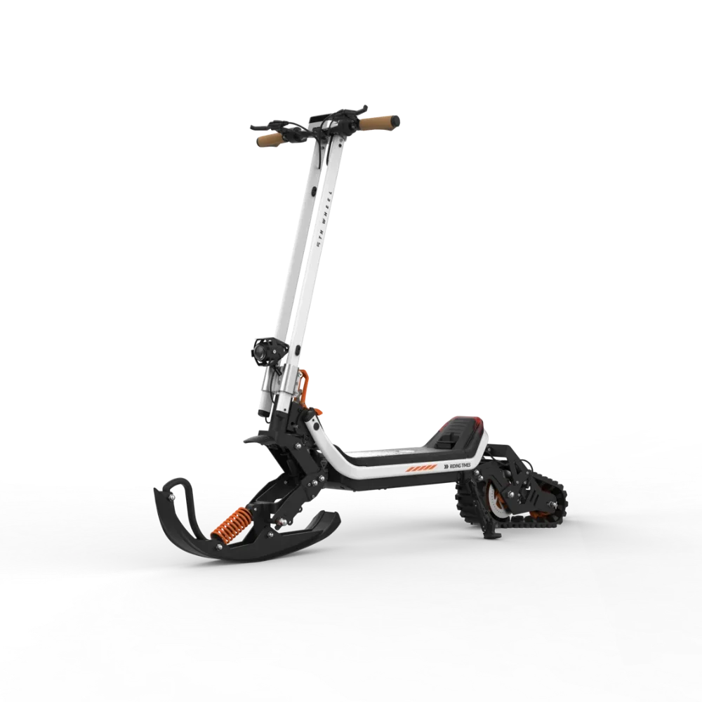 New Arrival 54.6V 2500W 3-in-1 Electric Snow Scooter E-Scooter With 20.8Ah/30Ah Removable Battery - Sled & Ski Electric Scooter