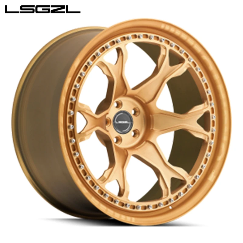 Custom  Forged Alloy Rim Gray for Audi BMW C8 5x120 5x112 5x130 5x114.3 18 19 20 21 22 Inch Passenger Car Wheel Rim