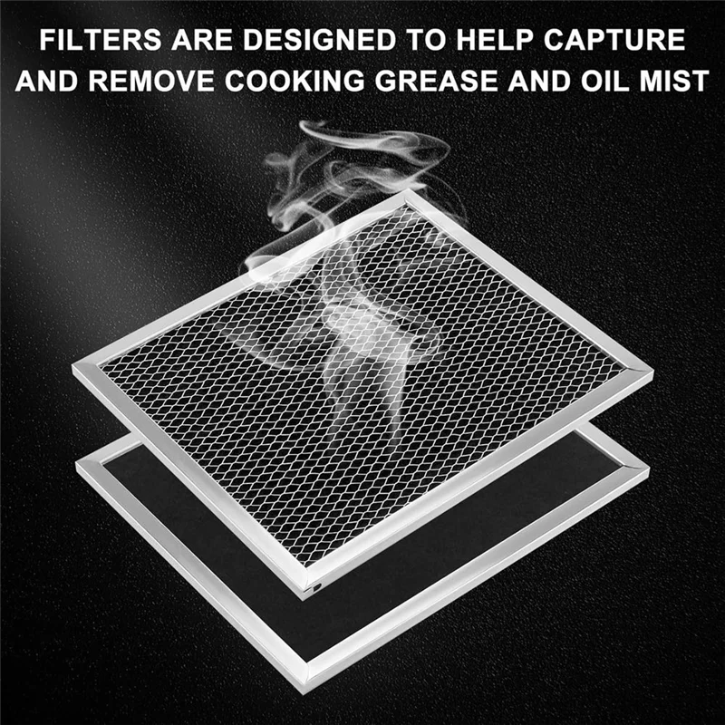 Стабильный сменный фильтр 2 шт. для B.Roan 970076, фильтр вытяжки 41F 10,5 x 8,75 дюйма для вентилятора плиты