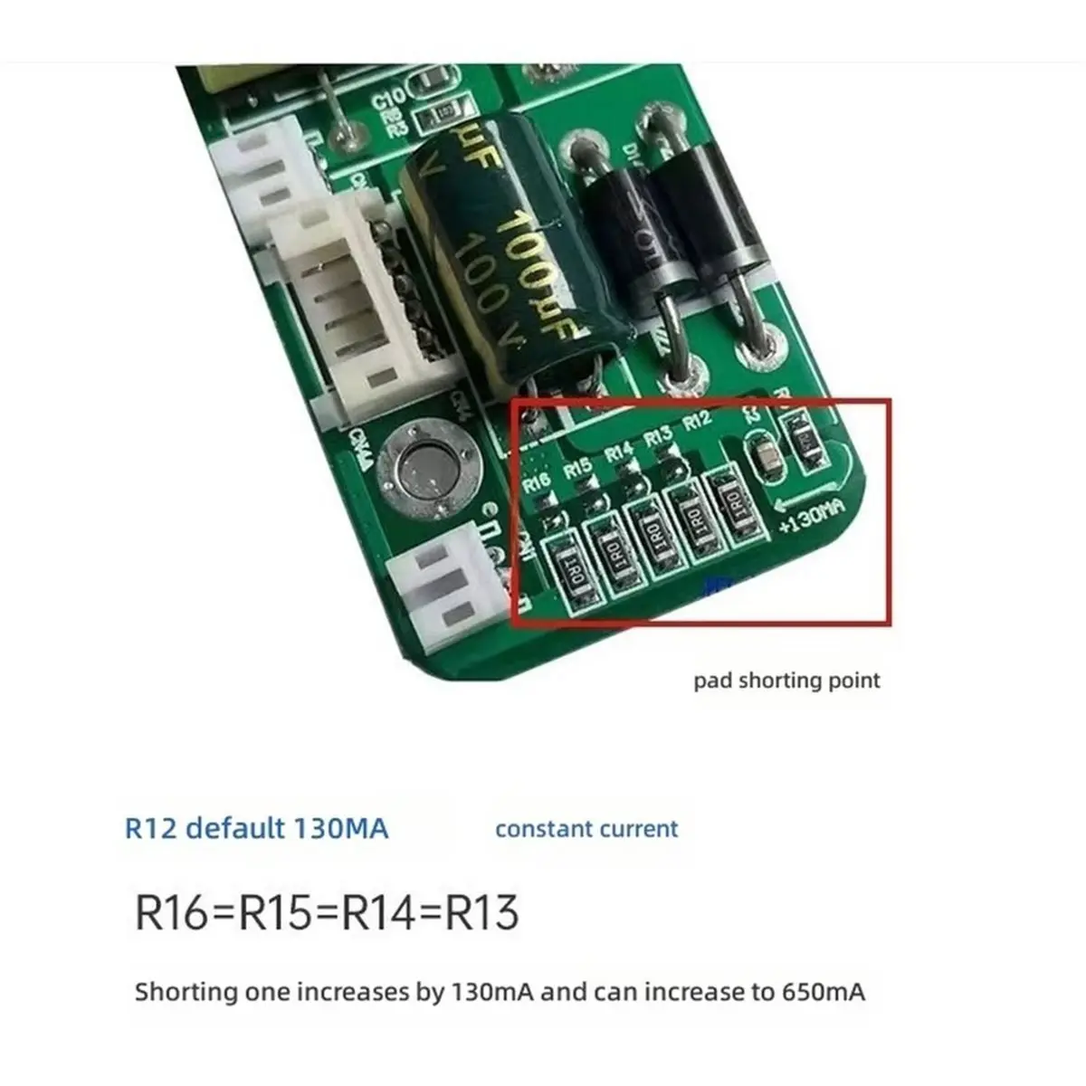 LCD Display LED Constant Current Board Booster Board LCD Screen Backlight High Voltage Board 10V-24V Input