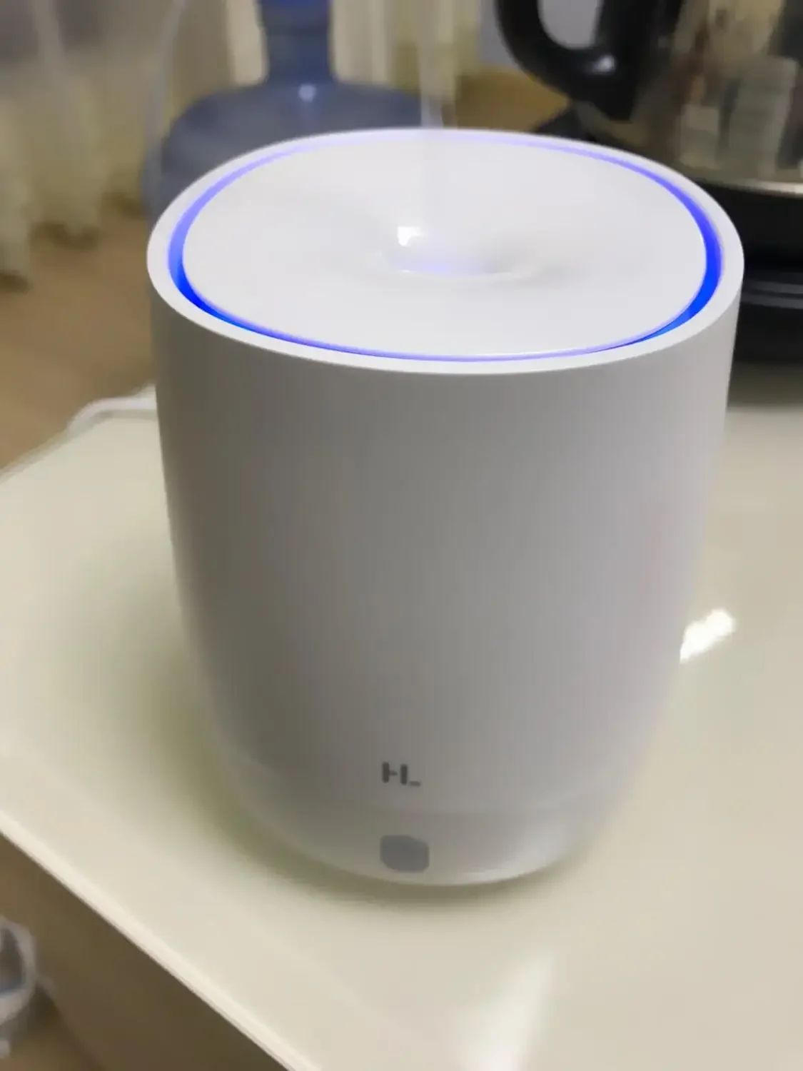 Youpin HL แบบพกพา USB Mini Air Aromatherapy Diffuser Humidifier Aroma Mist Maker 7แสงไฟสีสำนักงานบ้าน