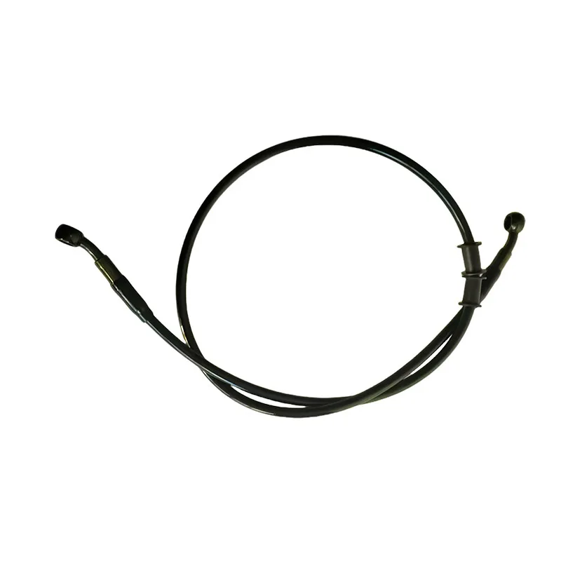 Motorcycle Hydraulic Brake Pipe Reinforced AN3 Stainless Steel Braided Brake Clutch Pipe M10 0° 28° 90° Motocross brake hose 1/8