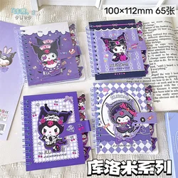 1pc Anime Saniro Kuromi Coil Notebook Stationery Student Portable Coil Book Daily Journal Kids School Supplies Stationery