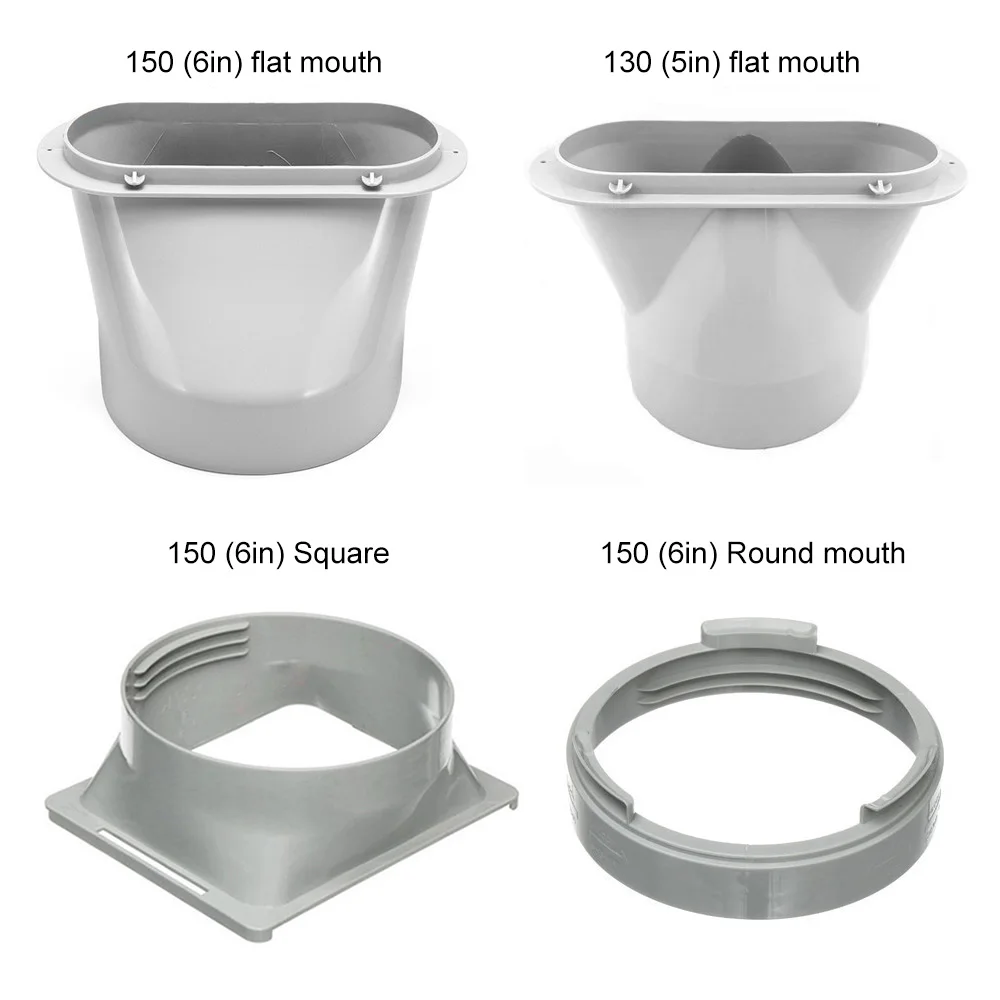 130mm/150mm Tragbarer Ersatz-Klimaanlage Auspuff-Schlauch-Anschluss-Koppler Klimaanlage Zubehör Fenster adapter