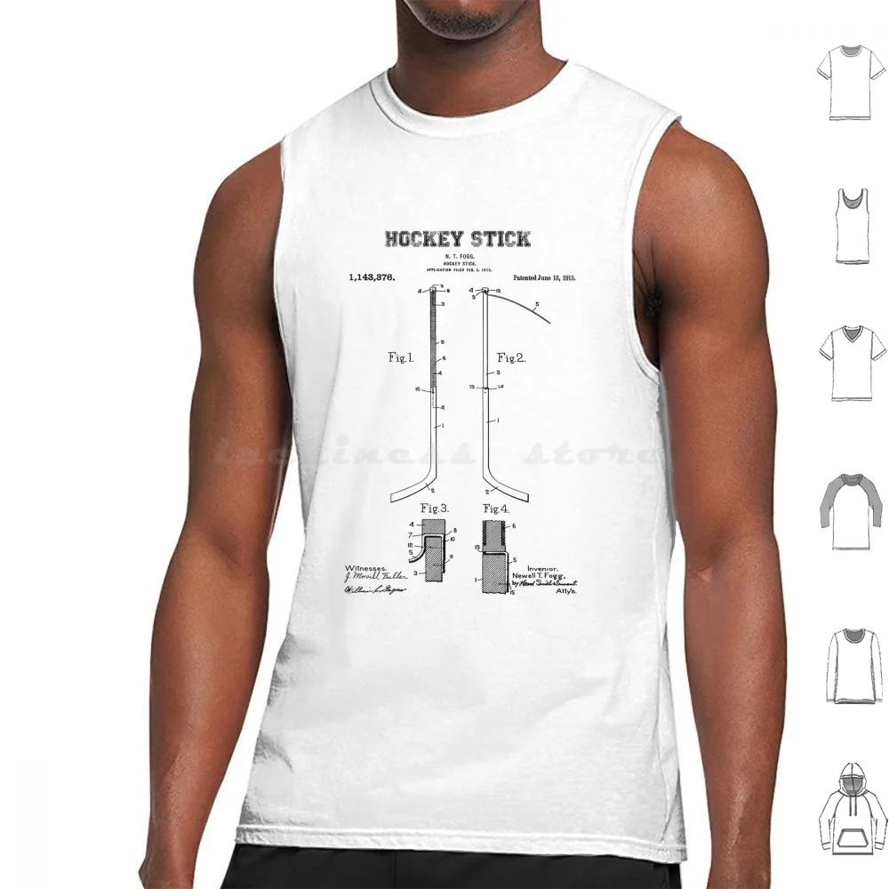 

Hockey Stick Patent Black Tank Tops Vest Sleeveless Hockey Patent Image Patent Hockey Players Hockey Stick Hockey Player