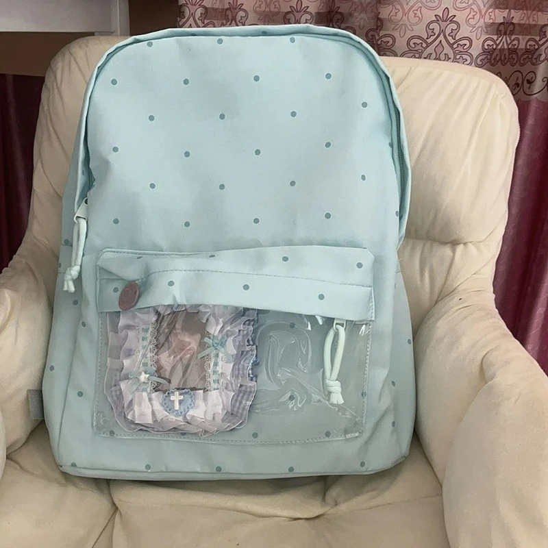 

New Fashionable and Cute Ulzzang Ita Bag Ins Japanese Harajuku Backpack Women's Large Capacity Backpack Versatile School Bag