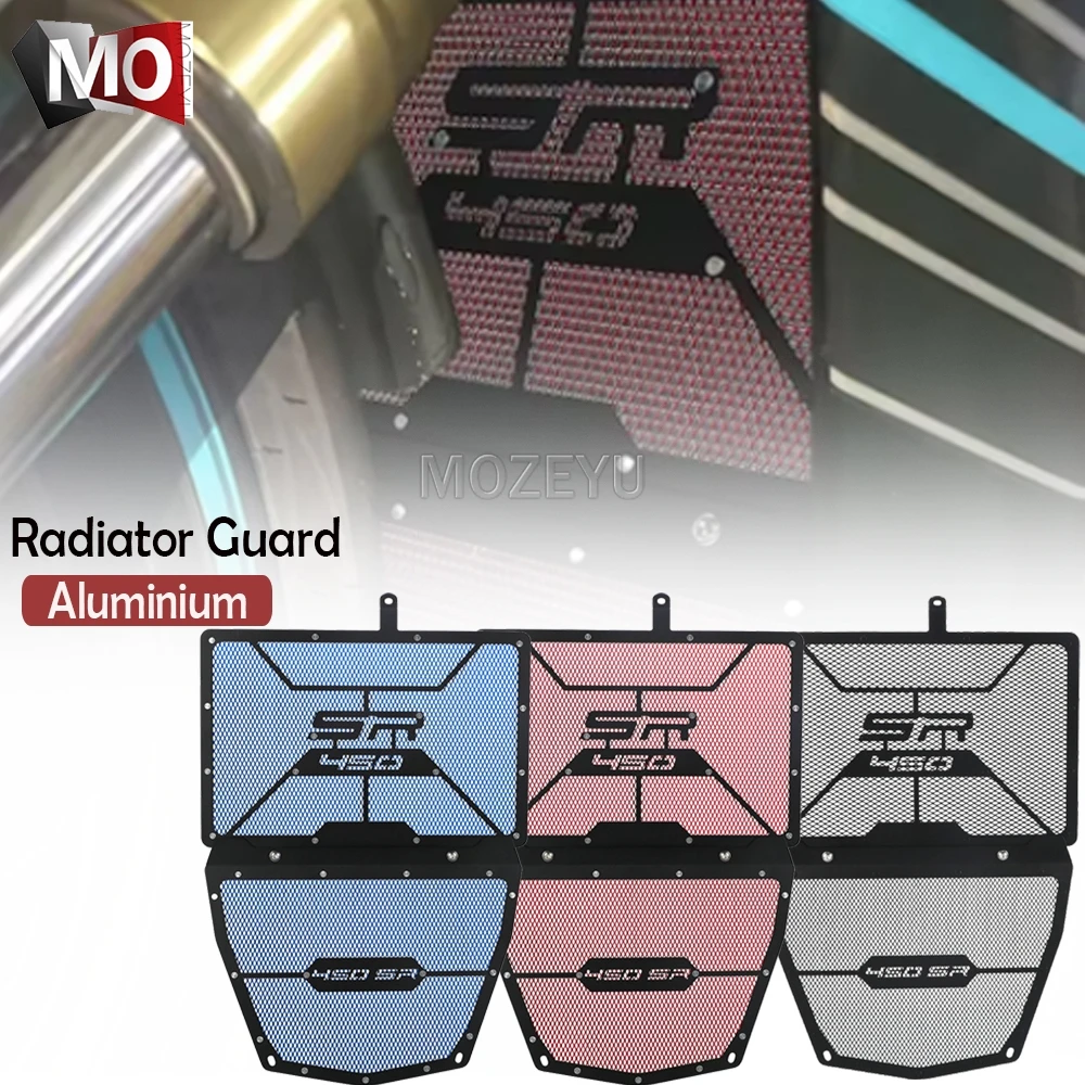 

Accessories For CFMOTO CF MOTO 450SR 450SS 450 SR/SS 2022- 2024 2025 Motorcycle Radiator Grill Guard Oil Cooler Protector Cover