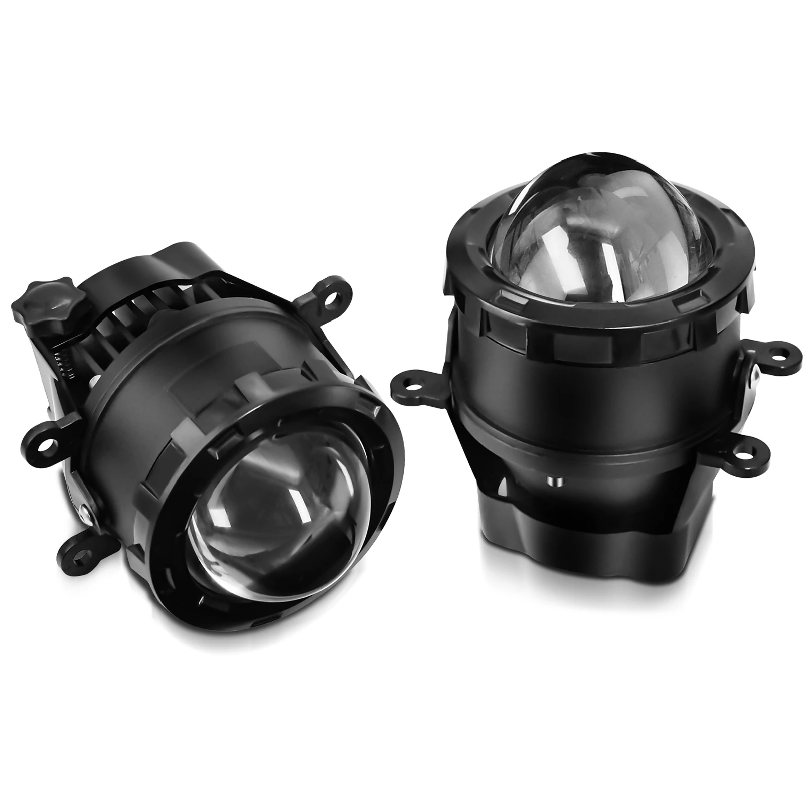 

2PCS Driving Lights 3 Inch LED Fog Lights LED Projector Lens Car Fog Lamps with 5500K White and 3000K Yellow Light