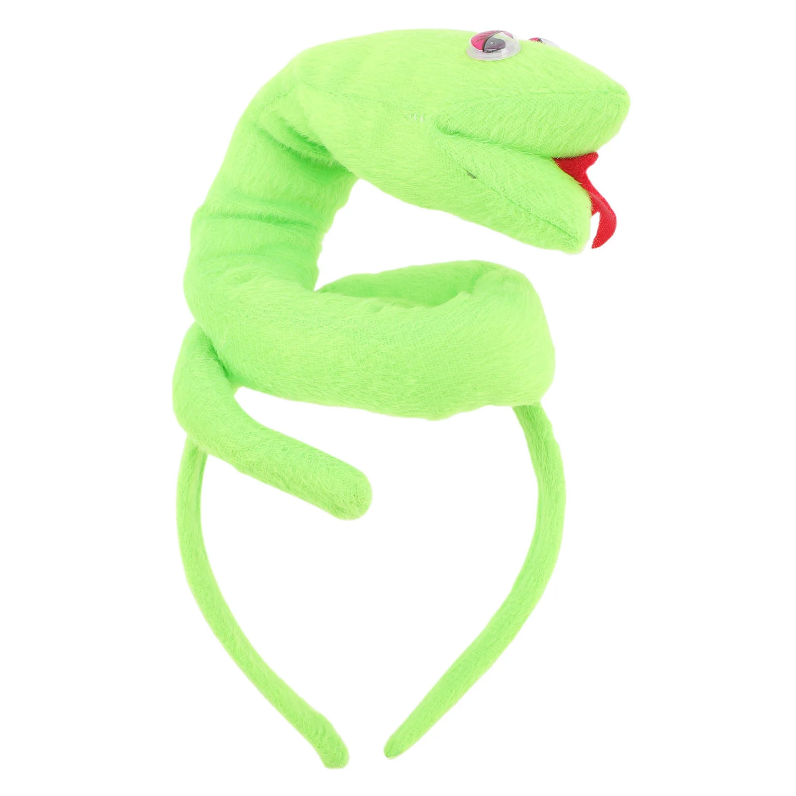 Snake Headband Costume Hairband Makeup Aldult Halloween Headbands Short Plush Accessory Child