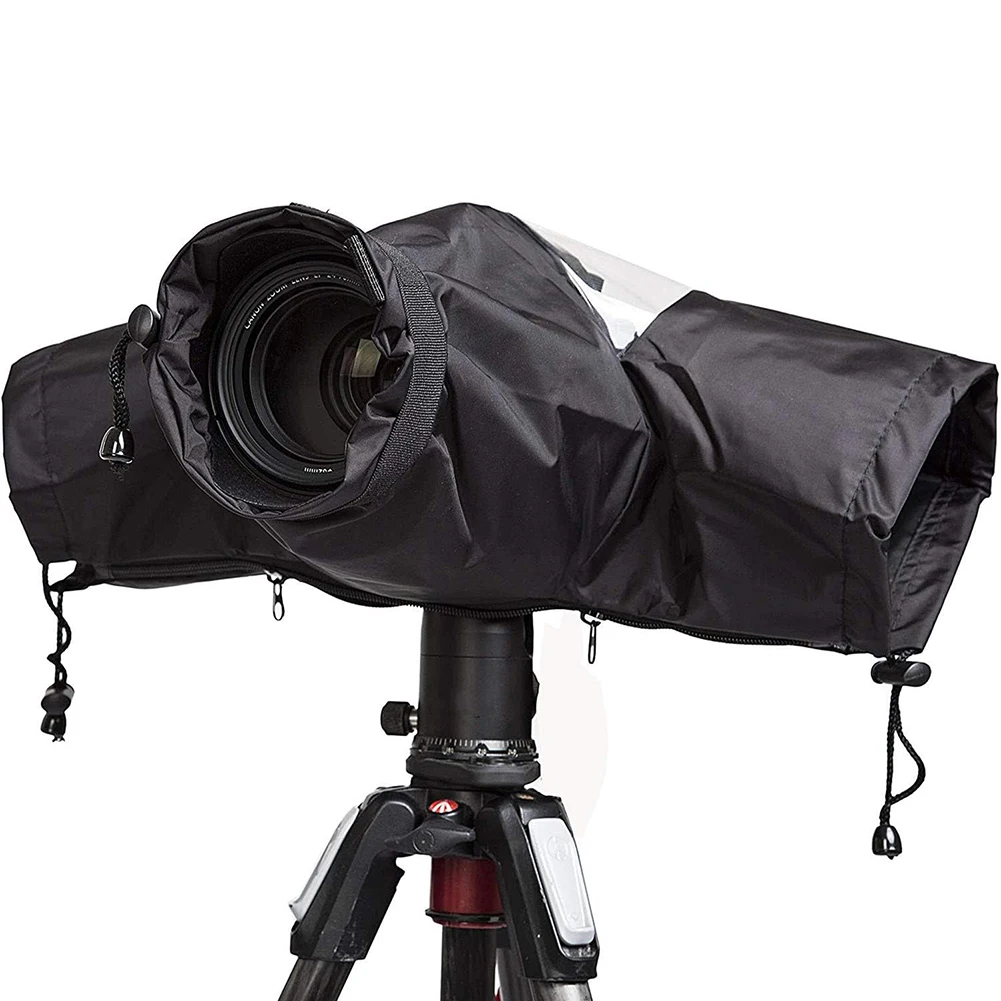 1–3 Stück wasserdichte Kamera-Regenhülle, Regen- und staubdichter Regenmantel-Schutz, schwarze Regenhüllen für Canon, Nikon, Sony, Kamera-Zubehör