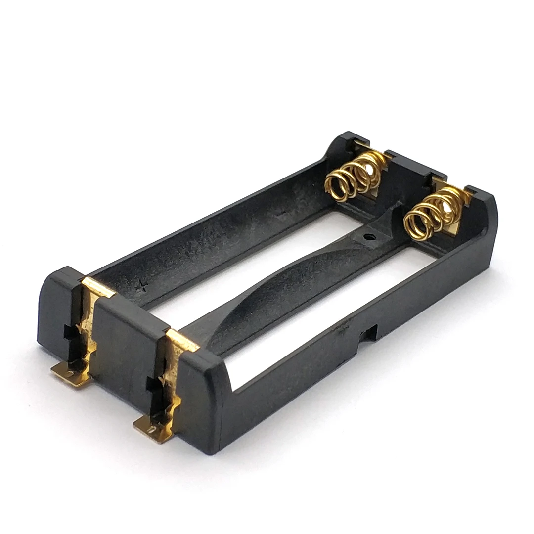 2S Parallel 18650 SMT Batteriehalter 2-Zellen-Parallel 3,7V PCB Oberflächenmontage Batteriesockel Vergoldeter Kontakt, BATTERIE NICHT ENTHALTEN – Detail 3