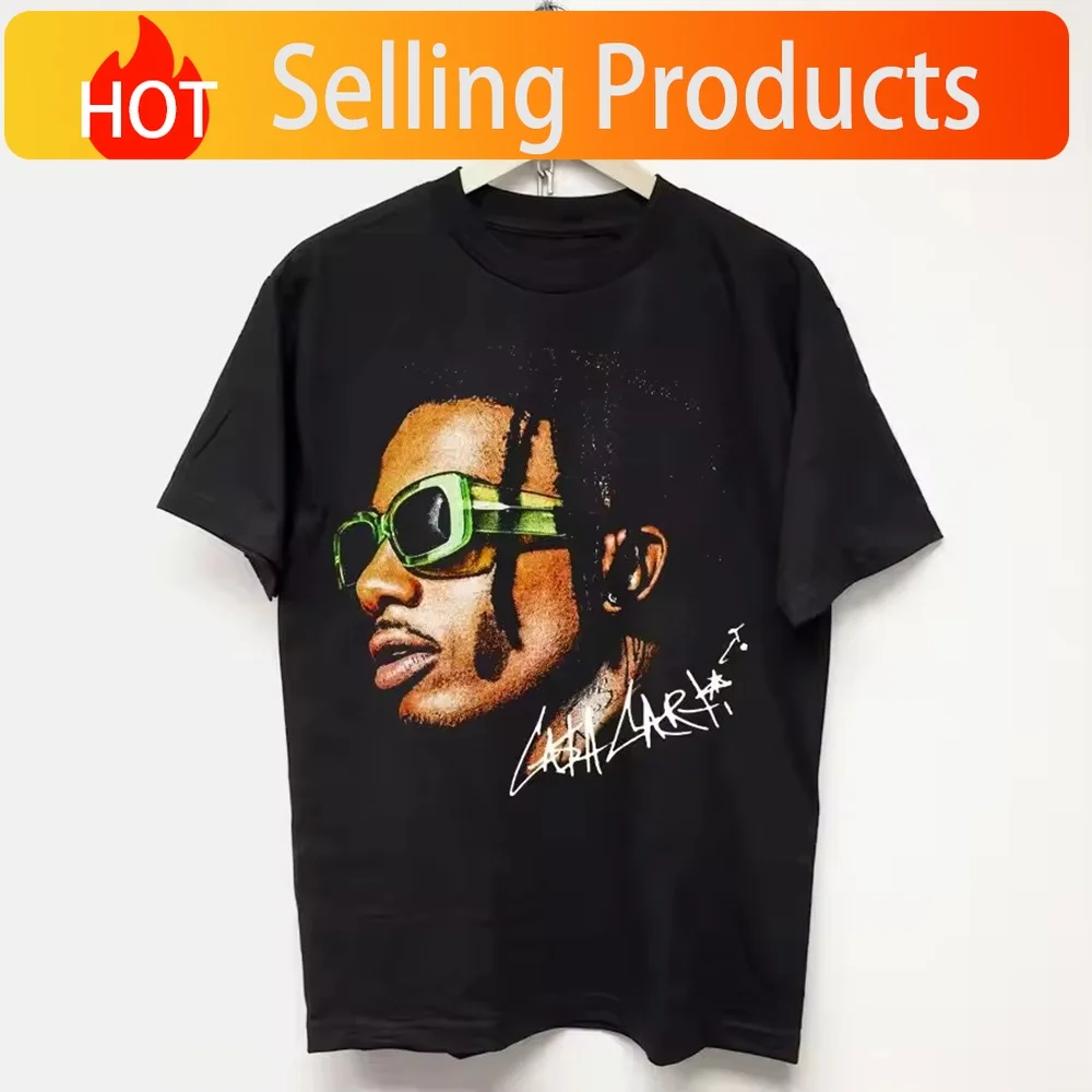 PLAYBOI CARTI Men Clothing Tee Shirt Homme New in Top & Tees Mens TShirt short sleeve Round Neck Printing Pullover T-shirt 33615