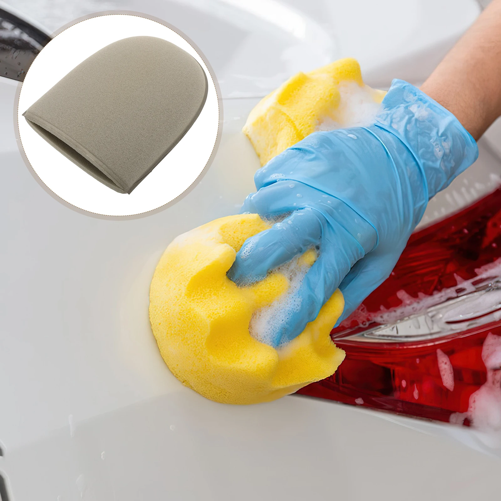 

Sponge Reusable Soft Applicator Applicator For Auto Detailing Polishing Waxing Tool Care Supplies