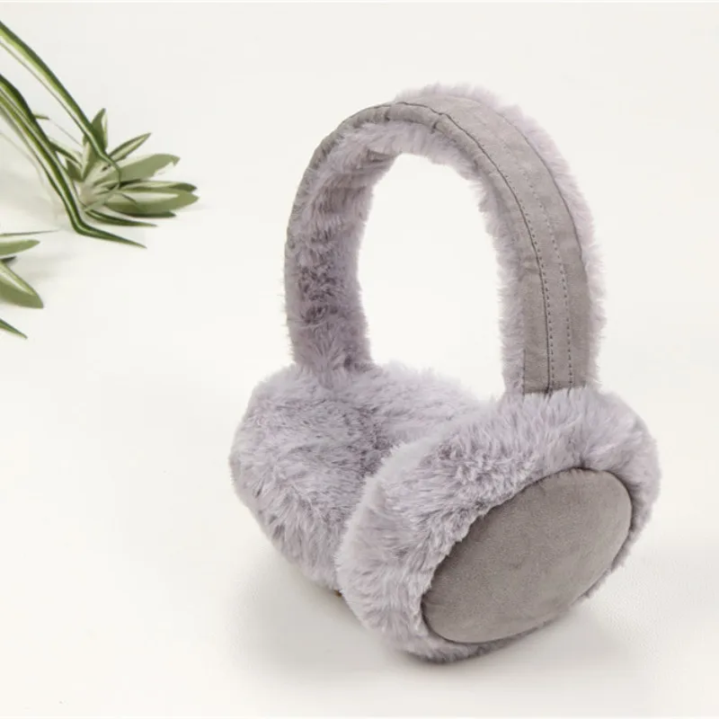 Fleece Ear Warm Adult Outdoor Fashion Cold Protection Earmuffs Ear Cover Personalized Hair Basic Ear Muff Earmuffs Ушная повязка