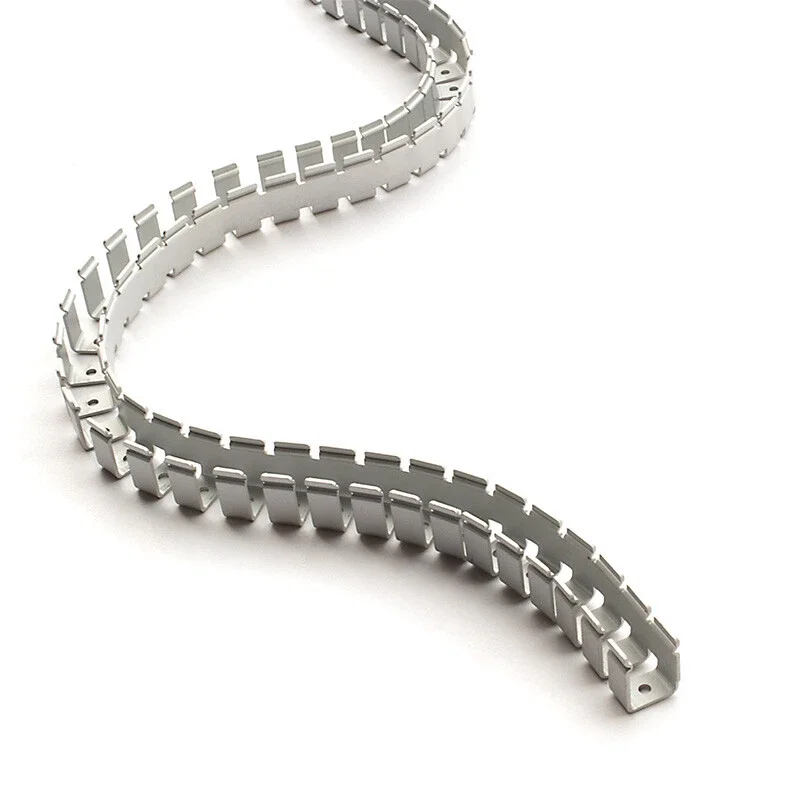 15m Flexible Bendable LED Channel Stainless Steel LED Strip Light Mount Holder Diffuser Track System