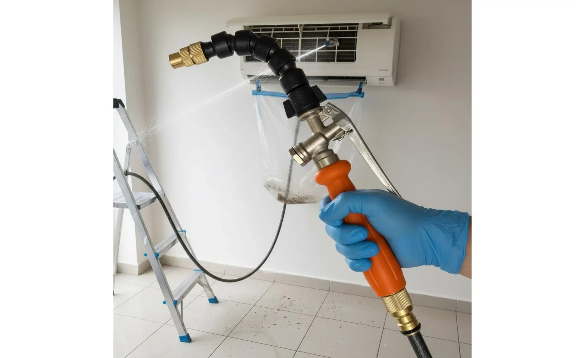 Air Cooling Unit Cleaning Ergonomic Handle Adjustable Water Water Jet Universal Joint Spray Extension High Pressure Air Cooling Unit Cleaning Ergonomic Handle Adjustable Water Water Jet Universal Joint Spray Extension High Pressure