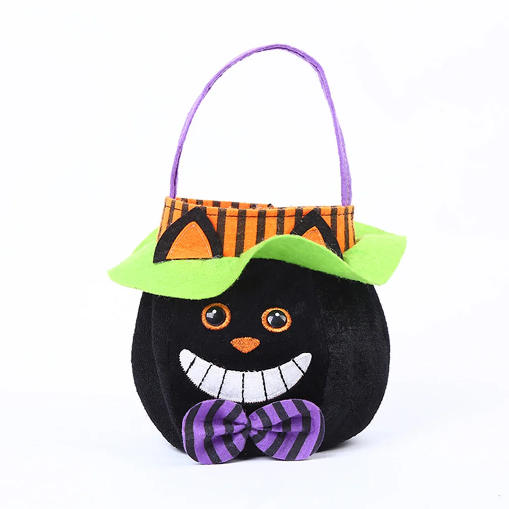 

2Pcs Halloween y Bags Kids Birthday Gift Large Capacity Trick Bucket For Kids Treat Reusable Party Favor Toy Storage Sack