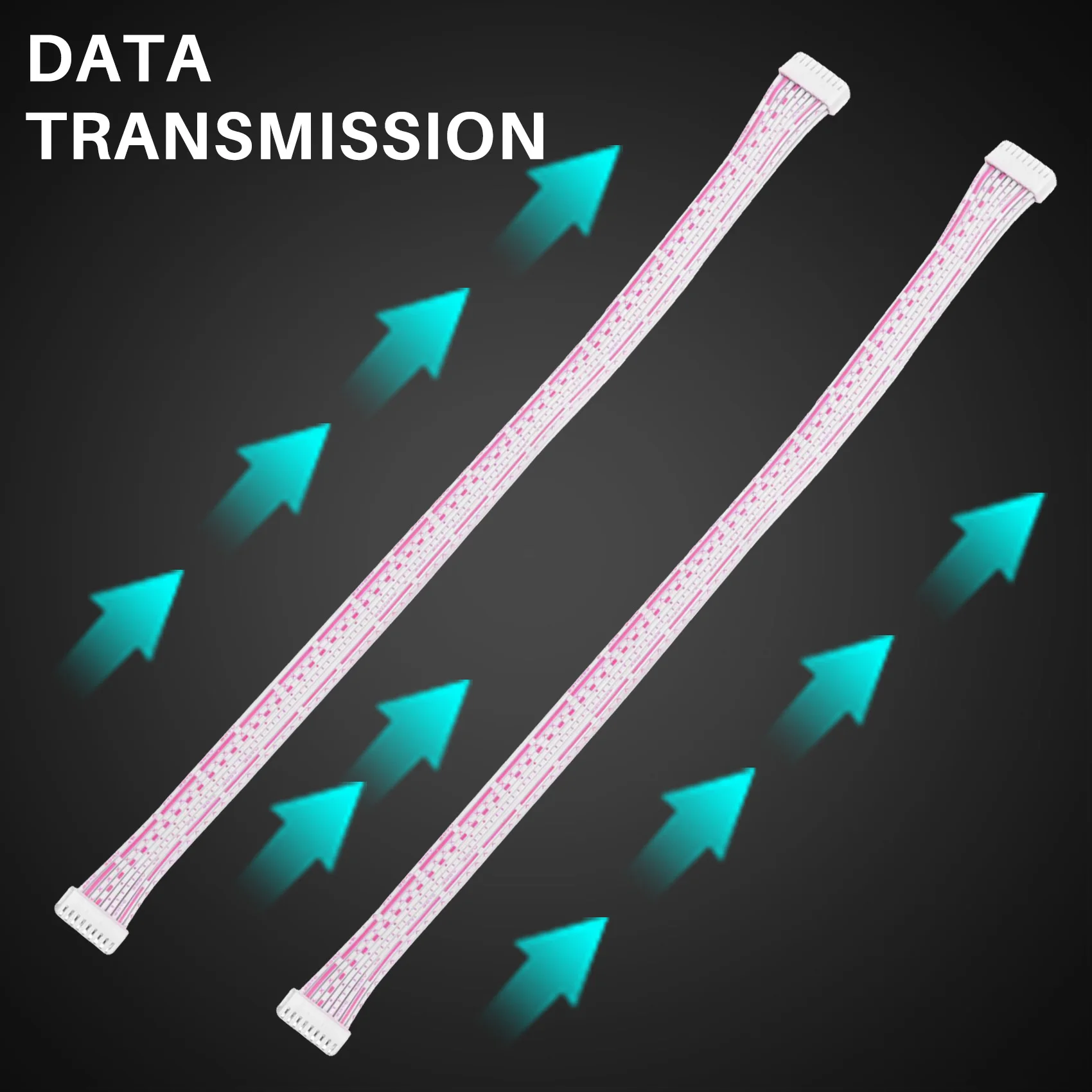 10Pcs/Set 18 Pin Signal Data Ribbon Cable for Bitmain Antminer S9 S7 L3 L3+ L3++ K5 R4 30cm