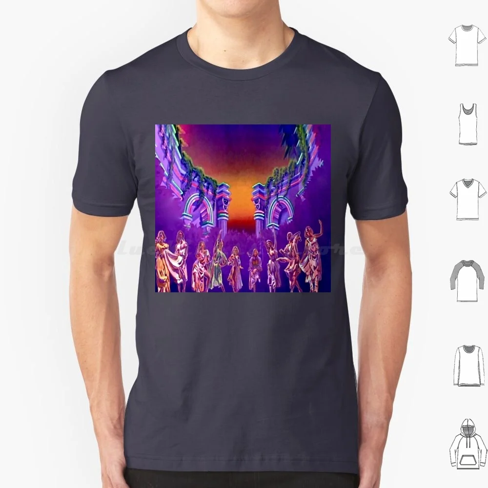 Xanadu-Olivia Newton-John-Mural diseñado por Popretrodisco camiseta talla grande 100% algodón Olivia Newton John Navidad Xanadu