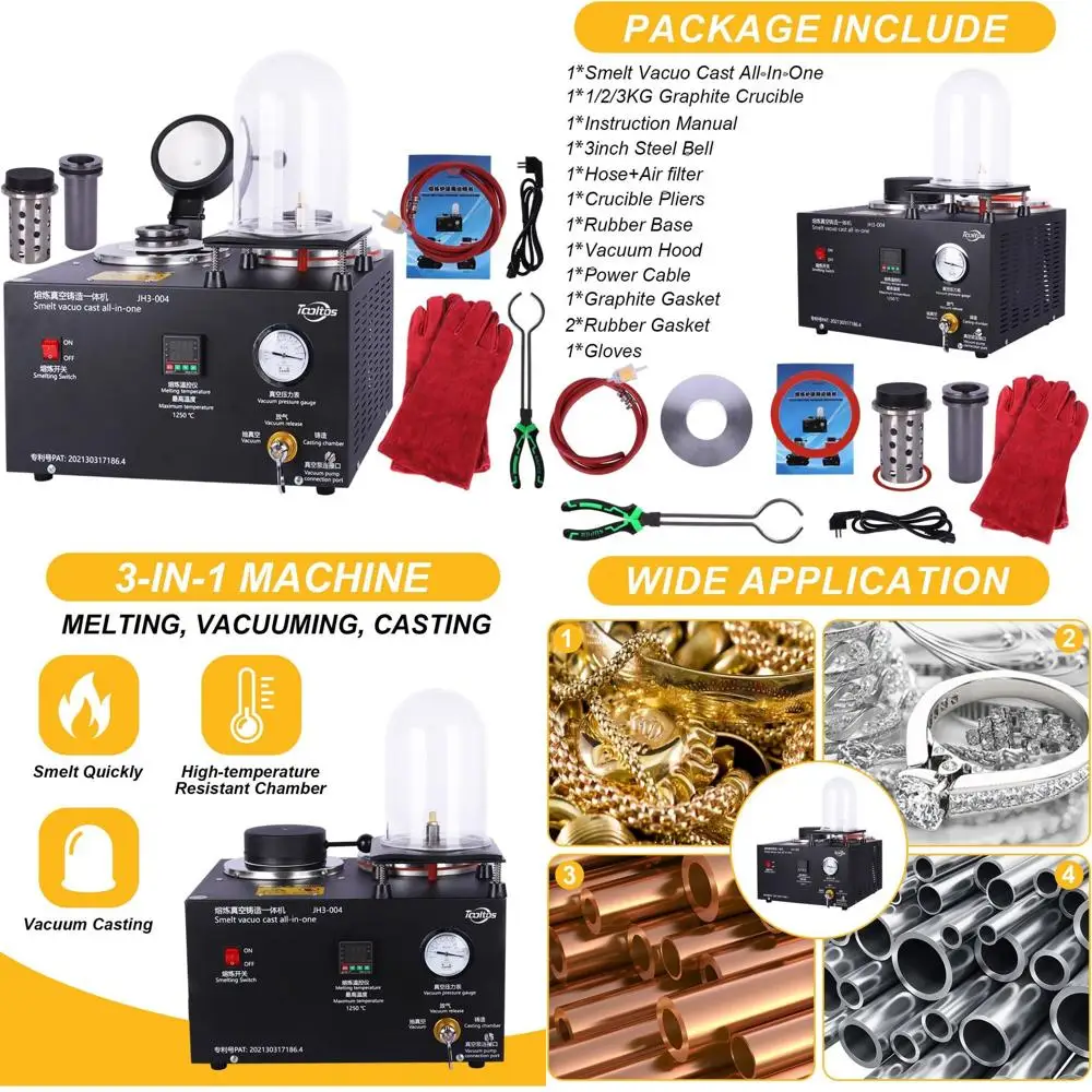 

Система вакуумного плавления для производства высококачественных отливок