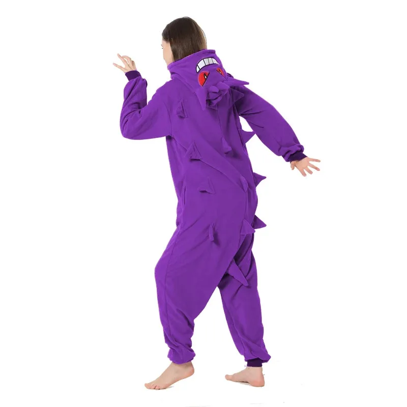 ☆ ☆ بيجامة Gengar لعام 2025 أزياء تنكرية من الصوف للنساء أنيمي Kigurumi Pokenon نيسيس للبالغين قطعة واحدة بيجاما رجالية جديدة s5g7epp ❤