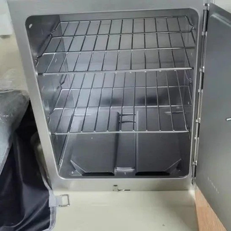 Outdoor Stainless Steel Smoker Folding Oven Charcoal Camping Smoker Grill for Roasting, Baking, and Smoking