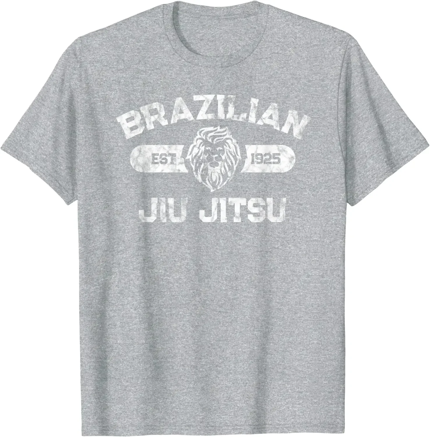 Brazilian Jiu Jitsu Established 1925 BJJ MMA Fighter Men T-Shirt Short Sleeve Casual Cotton O-Neck Summer T Shirts