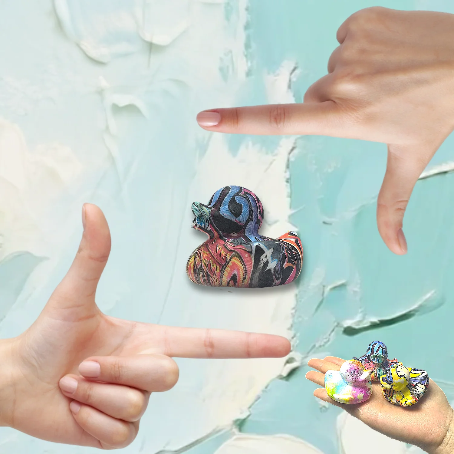 32 шт., комбинированное украшение для приборной панели с уткой для переноса воды, авто орнамент, украшение автомобиля, подарок для водителей, любителей автомобилей