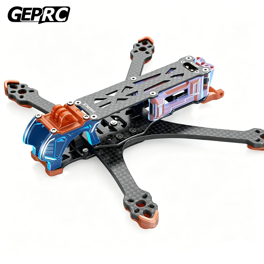 GEPRC MK5 GEP-MK5 O4 Pro DC 3K Carbon Fiber Drone Frame Kit For DJI O4 Air Unit Pro For RC PFV Drone DIY Parts
