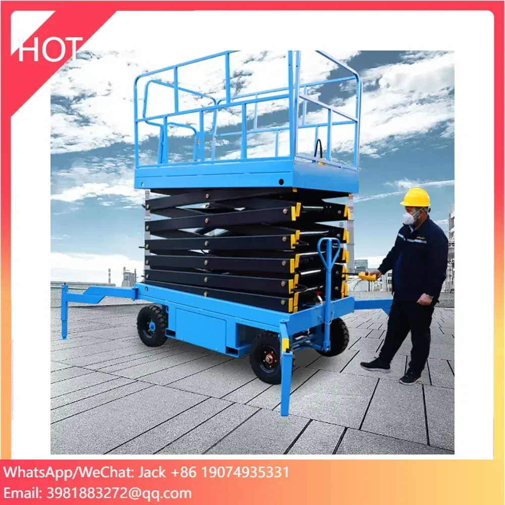 

6m 8m 10m 12m 14m 300Kg Electric Hydraulic Lifting Platform Scissor Lift Table