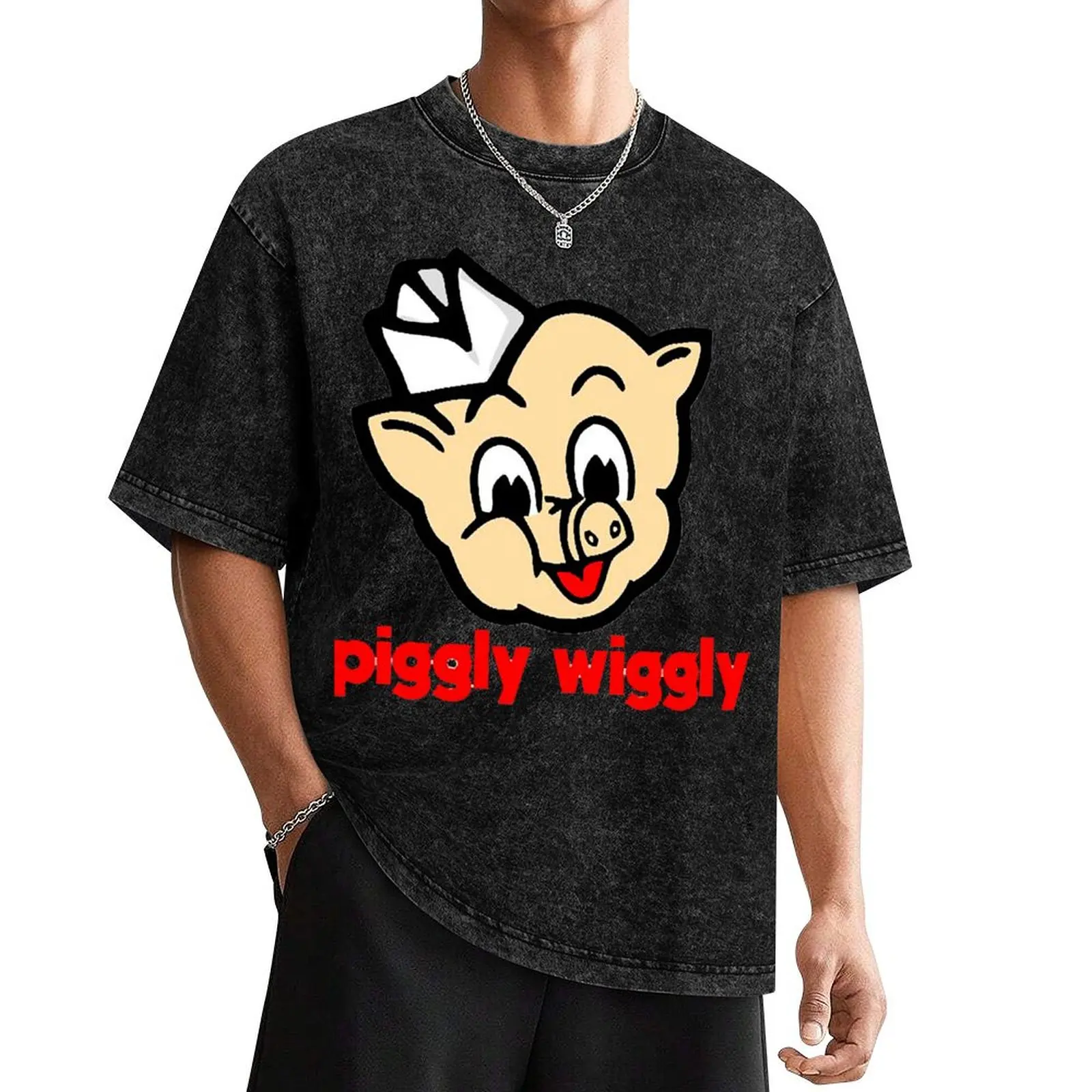 

Piggly Wiggly T-Shirt plus size tops tees for a boy cute tops shirts men