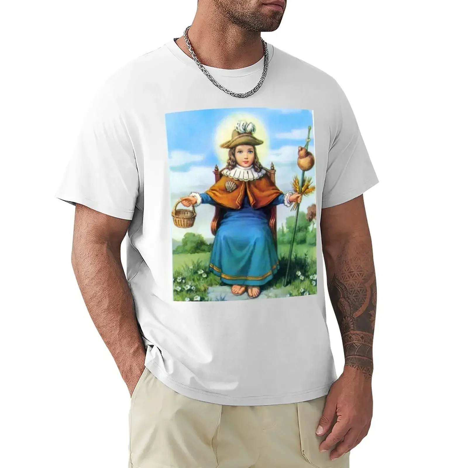 Santo Nino de Atocha T-Shirt customs design your own Aesthetic clothing aesthetic clothes Blouse men clothings