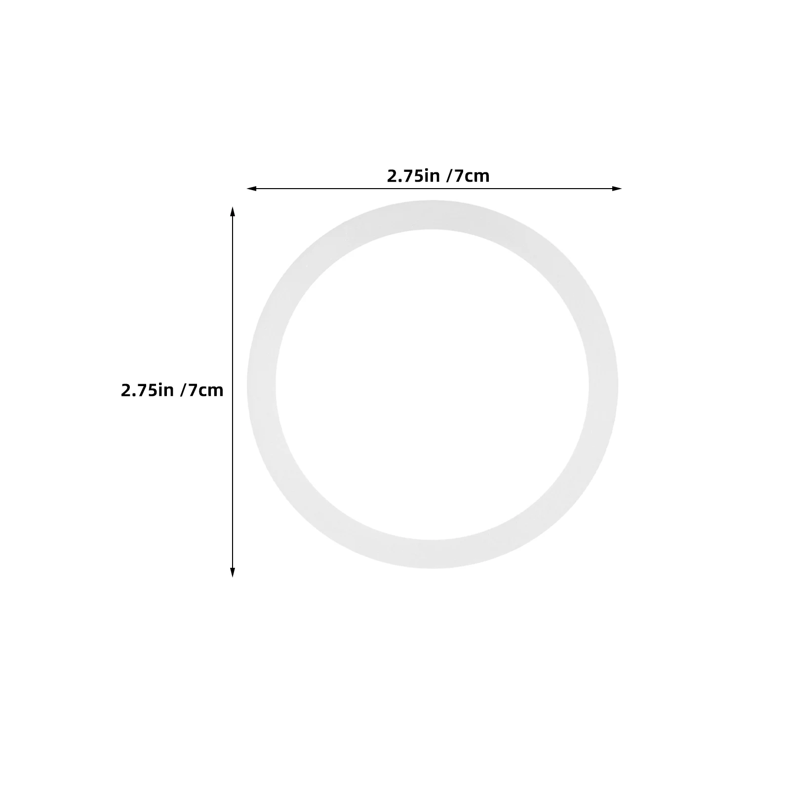 24Pcs Silicone Jar Gaskets Replacement 70Mm Reusable Seal Rings for Mason Jars Airtight Food Preservation Freezing Microwave
