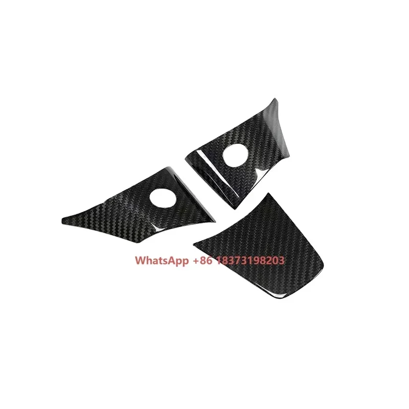 

Dry Carbon Fiber Interior Kits for Model 3 Custom Steering Wheel Cover and More