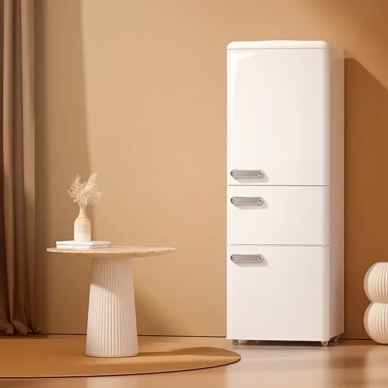 For Three Door Home Hotel Top Freezer Fridge Refrigerator