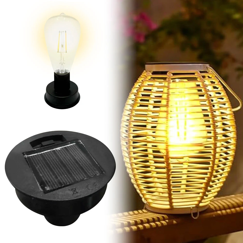 Replacement Solar Lamp Base / LED Bulb LED Lamp Holder IP44 Waterproof Atmosphere Decorate Light Holder for Outdoor Garden