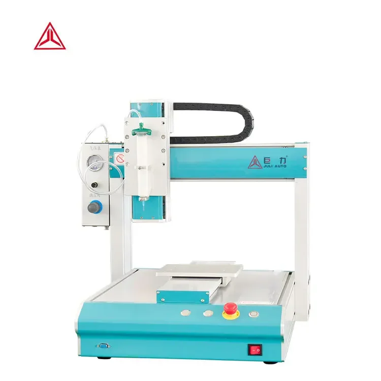 Industrial small desktop automatic circuit board spot welding tow welding double station tin welding machine