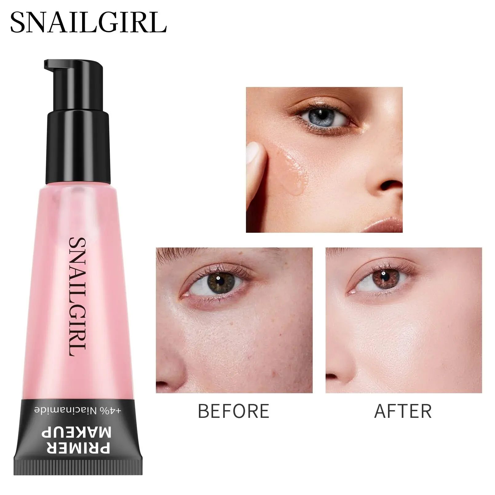 24ml Power Grip Primer Gel Based Hydrating Face Primer For Smoothing Skin Gripping Makeup Invisible Pore Colorless Primes