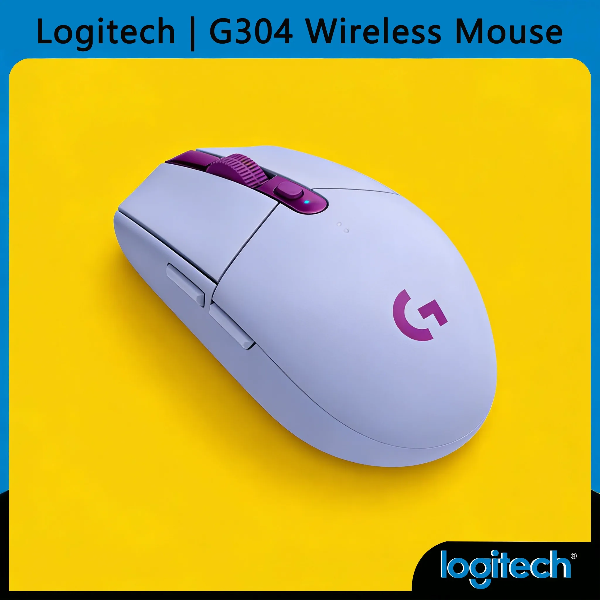 

Беспроводная игровая мышь G304/G305 с технологией LIGHTSPEED и сверхдолгим временем работы в режиме ожидания