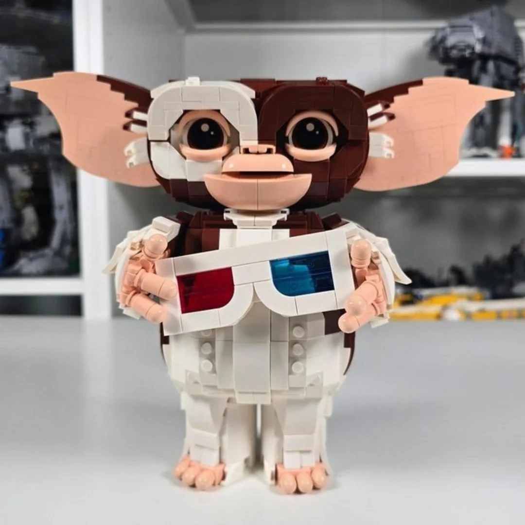 Bloques de construcción Disney Gizmo 21361, Ideas para construir modelos, películas Gremlins, figuras Mogwai, juguetes de montaje, decoración del hogar, regalos de Navidad