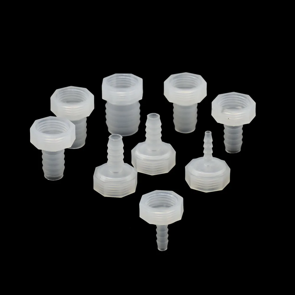 Mannelijke 1I2 Inch Naar 4/6/8/10/12/14/16/18/20mm Plastic Slangpilaar Connector Pvc Waterleiding Fittings Koppeling